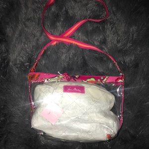 ☘️ Vera Bradley Breast Cancer Beach Bag Clear NWT